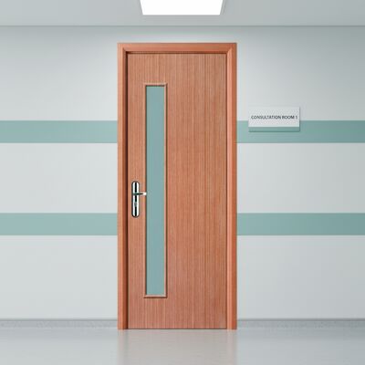 Pintu WPC Berongga dengan Isolasi Panas Sangat Baik dan Ketahanan Kelembaban Ideal untuk Berbagai Aplikasi Ruangan Interior