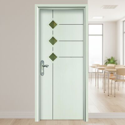 Harga yang bagus Pintu berongga WPC ramah lingkungan yang dirancang untuk interior dengan bahan komposit tahan lama dan isolasi panas on line