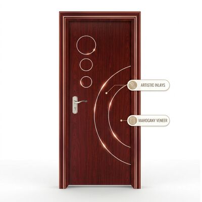 Harga yang bagus Pintu interior berhalangan dengan WPC Modern Fashion Gaya sederhana Dirancang untuk memenuhi permintaan desain arsitektur modern on line