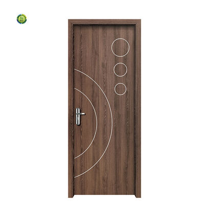 Harga yang bagus Modern WPC Interior Door Menawarkan Smooth Finish dan 30dB Sound Insulation Dirancang untuk Performa Akustik yang Ditingkatkan on line
