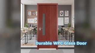 Pintu Kaca WPC Tahan Lama Kedap Suara Tahan Panas