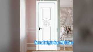 Pintu Interior WPC Bebas Formaldehida Tahan Lama