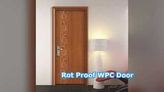 WPC Hollow Door Moisture Rot Proof Perawatan Rendah