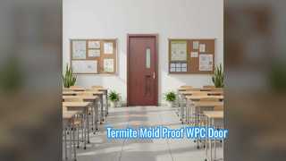 Cetakan Rayap Pintu Hollow WPC Bukti Awet